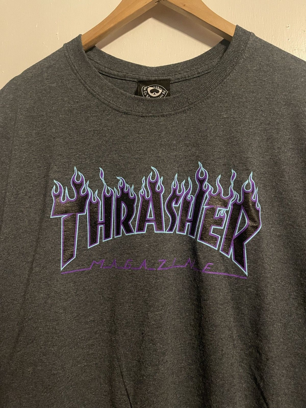 Thrasher Thrasher Fire Logo Tee Size US L / EU 52-54 / 3 - 2 Thumbnail