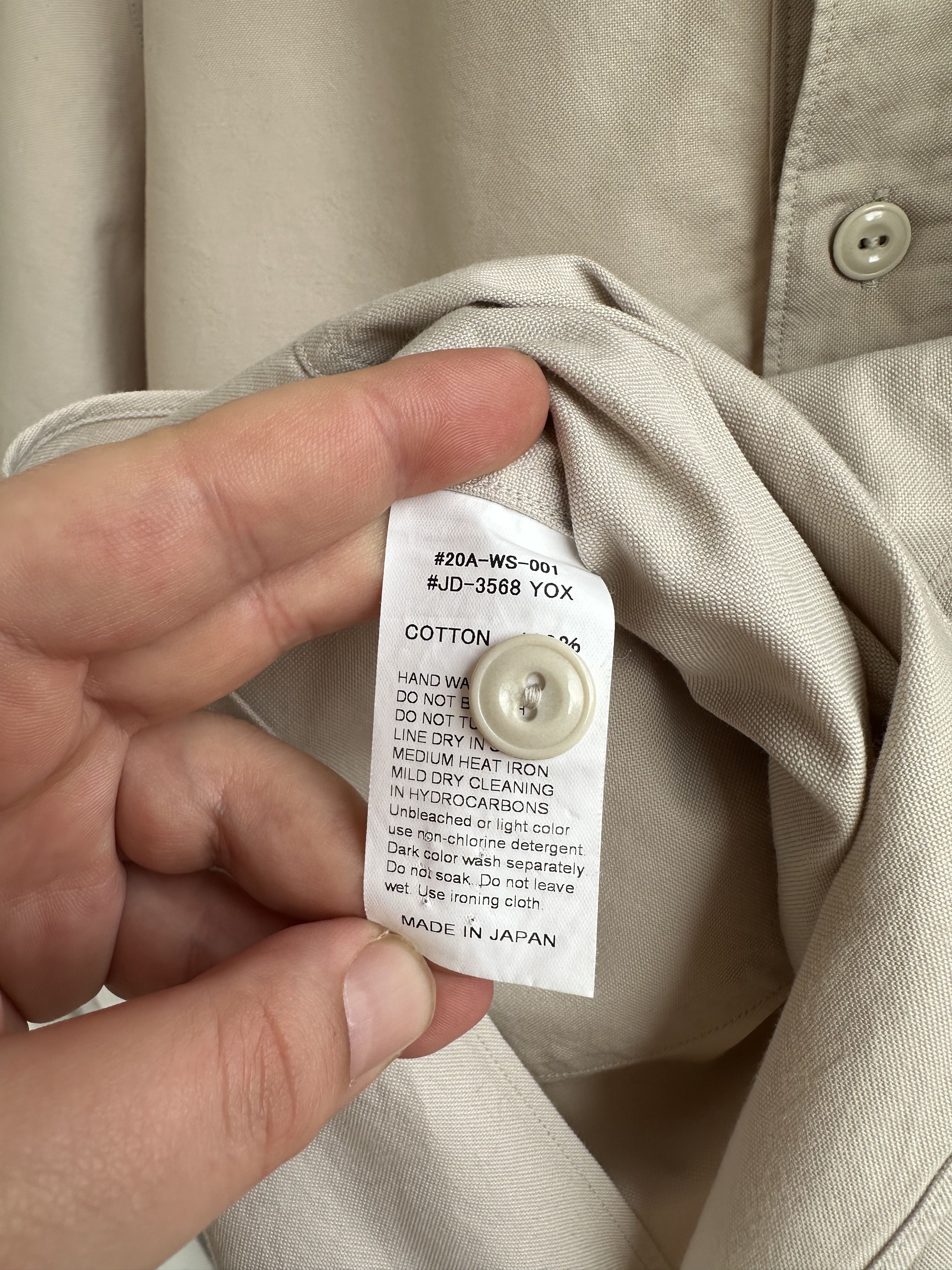 Danton ROUND COLLAR P.O SHIRT Size US XS / EU 42 / 0 - 5 Thumbnail