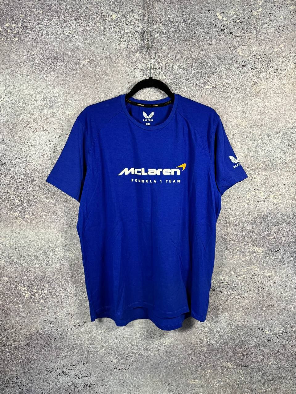 Castore × Formula 1 × Malcolm McLaren McLaren Formula 1 Racing Team T-Shirt Blue Men's XL Size US XL / EU 56 / 4 - 1 Thumbnail