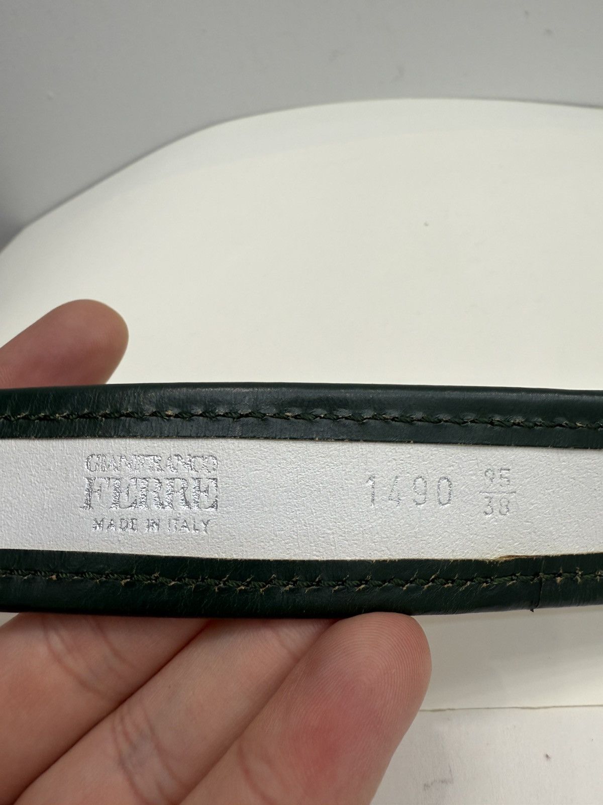 Gianfranco Ferre Gianfranco Ferre Gucci Style Leather Belt Size 34 - 4 Thumbnail