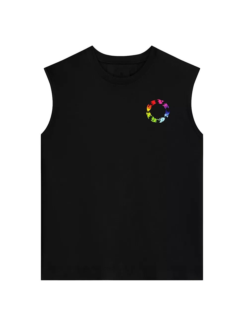 Givenchy o1w1db10325 Sleveless T-Shirt in Black Size US XS / EU 42 / 0 - 1 Thumbnail
