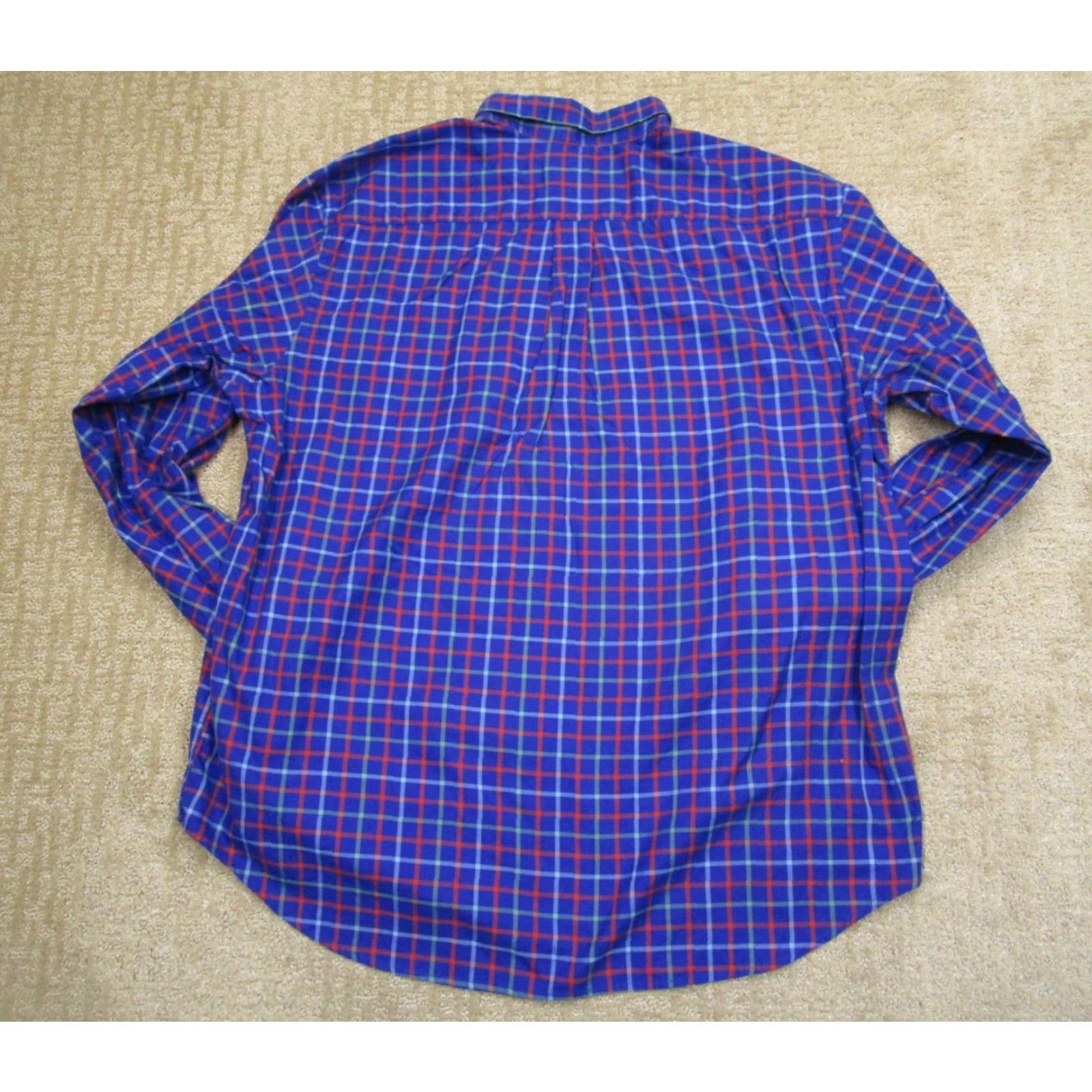 Vineyard Vines VINEYARD VINEs SHIRT Men XL Blue Tattersall Check Twill Long Sleeve Button-Up Size US XL / EU 56 / 4 - 3 Thumbnail