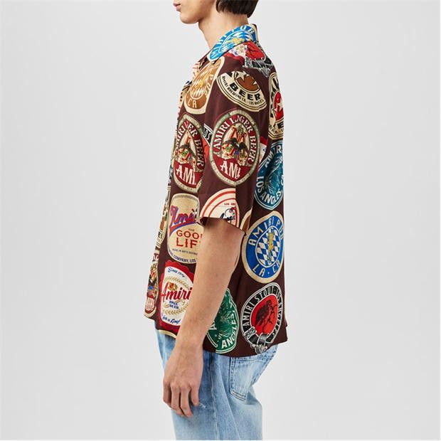 Amiri AMIRI Coasters Bowling Shirt Size US L / EU 52-54 / 3 - 3 Thumbnail