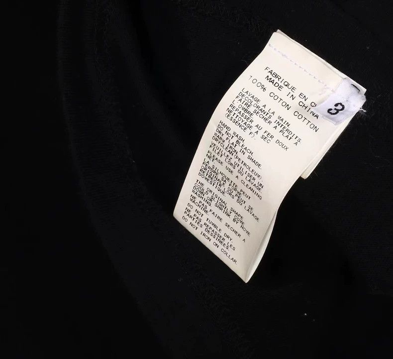 Yohji Yamamoto Yohji Yamamoto Flocked Skull Print Long Sleeve 2506-Nextarr Size US L / EU 52-54 / 3 - 7 Thumbnail
