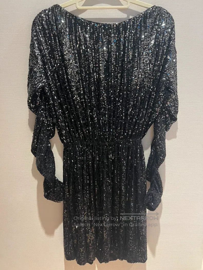 Saint Laurent Paris Saint Laurent Paris Beaded Dress S Size S / US 4 / IT 40 - 2 Thumbnail