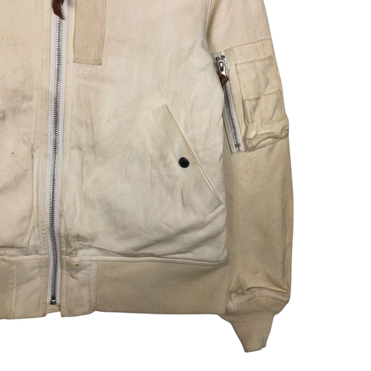 Vintage 🔥VINTAGE WOOL BOMBER JACKET UNITED ARROWS ISSEY MIYAKE Size US S / EU 44-46 / 1 - 7 Thumbnail