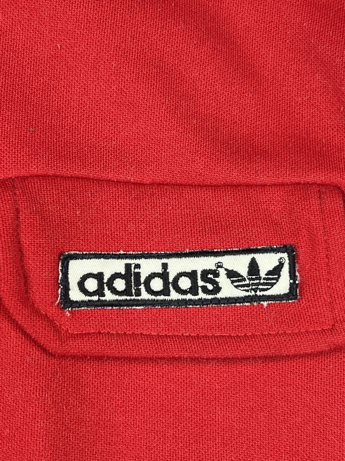 Adidas 70s 80s Vintage Adidas Hooded Track Top Made in Yugoslavia Size US S / EU 44-46 / 1 - 4 Thumbnail