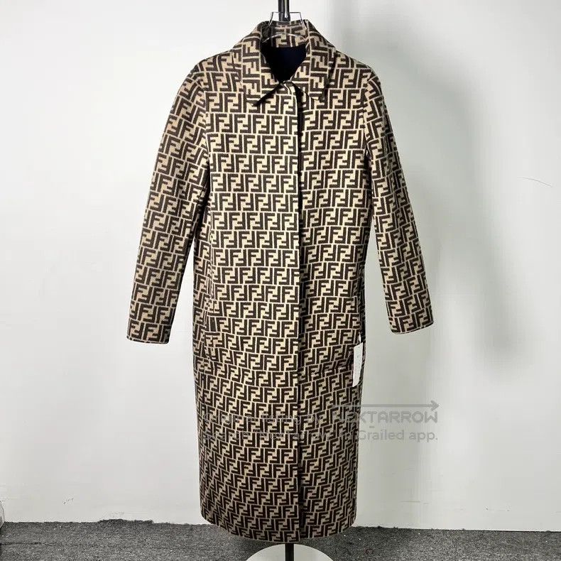 Fendi Fendi Classic reversible coat Size 4XL / US 24-26 - 1 Thumbnail