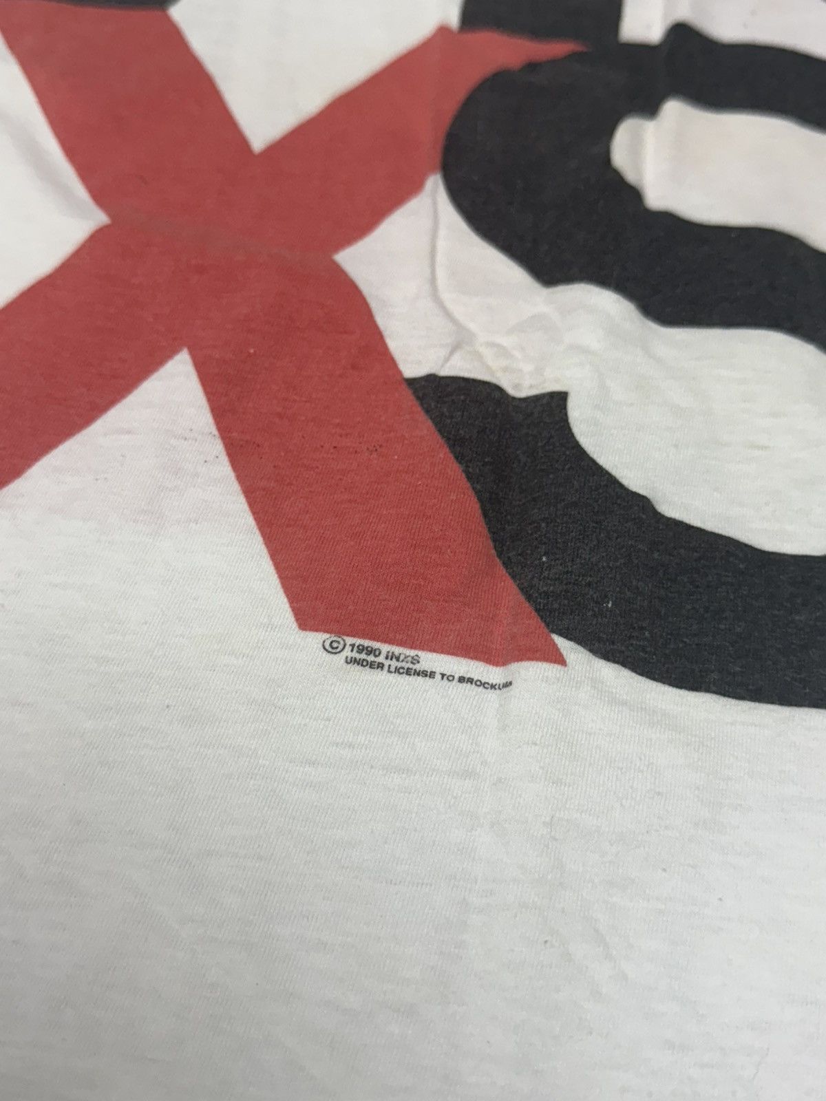 Brockum INXS 1990 vintage tee shirt rock tour Size US L / EU 52-54 / 3 - 3 Thumbnail
