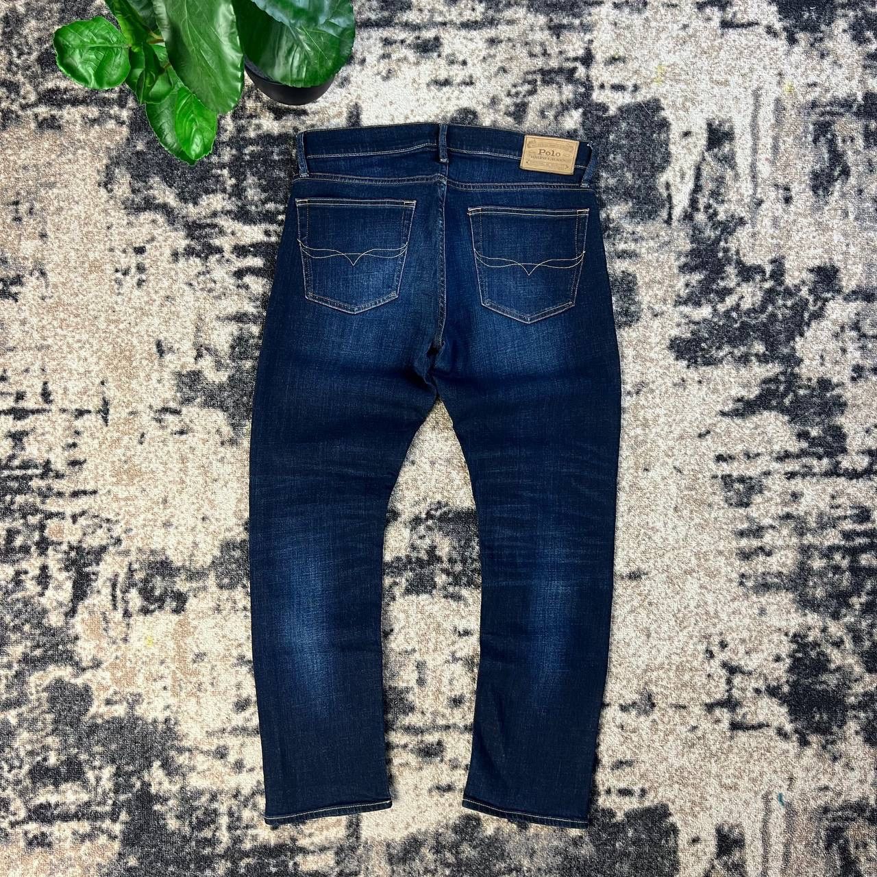Polo Ralph Lauren Polo Ralph Lauren Luxury Dark Blue Denim Jeans Size US 32 / EU 48 - 1 Thumbnail