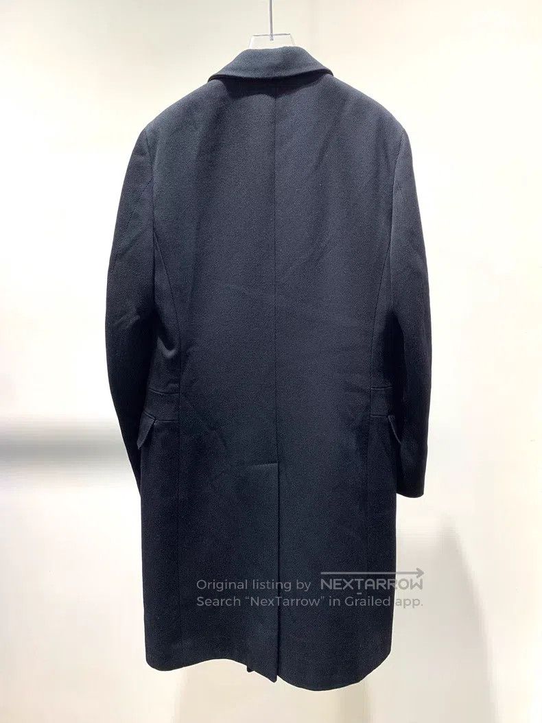 Hermes Hermes Black Double Breasted Cashmere Coat Size US M / EU 48-50 / 2 - 2 Thumbnail
