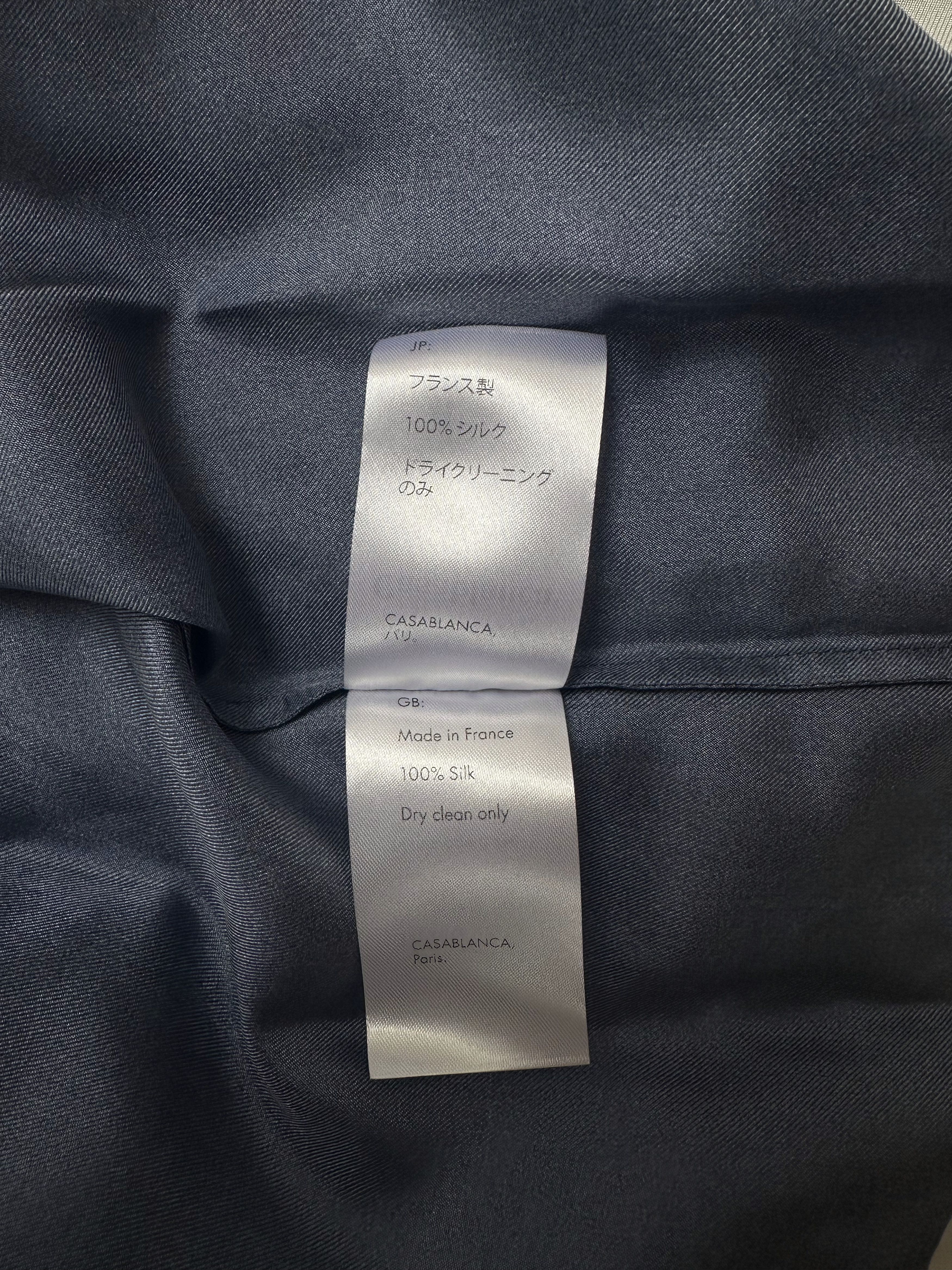 Casablanca Maxfield Exclusive (2019 Archive) Orange Blossoms Silk Shirt Size US S / EU 44-46 / 1 - 9 Thumbnail