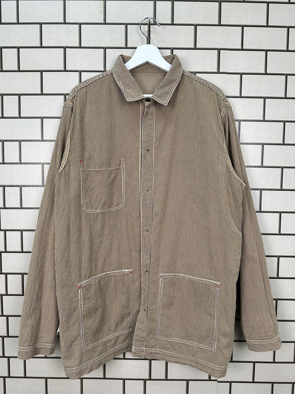 Japanese Brand Dr.Herming Grand PA By 65 Givelife Button Jacket Size US L / EU 52-54 / 3 - 10 Thumbnail