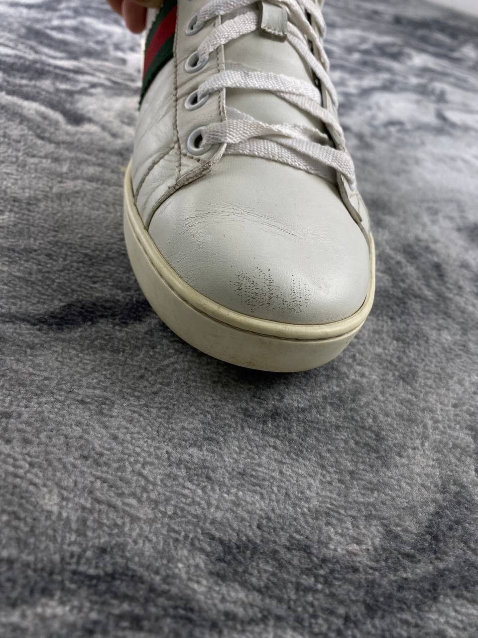 Gucci Gucci Ace Embroidered Bee Low-Top Sneakers Women Size 39 Size US 9 / IT 39 - 15 Thumbnail