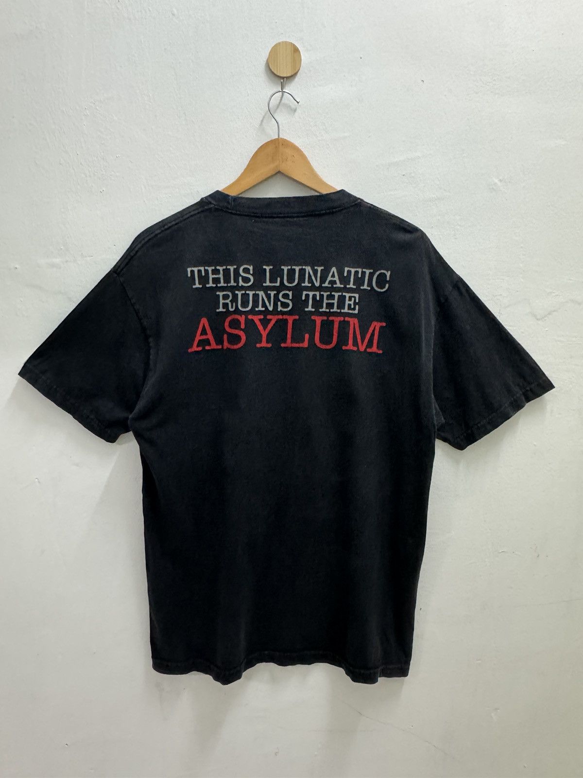 Vintage × WWE × WWF THIS LUNATIC RUNS THE ASYLUM WWE ‘Dean Ambrose’ TEE Size US M / EU 48-50 / 2 - 2 Thumbnail