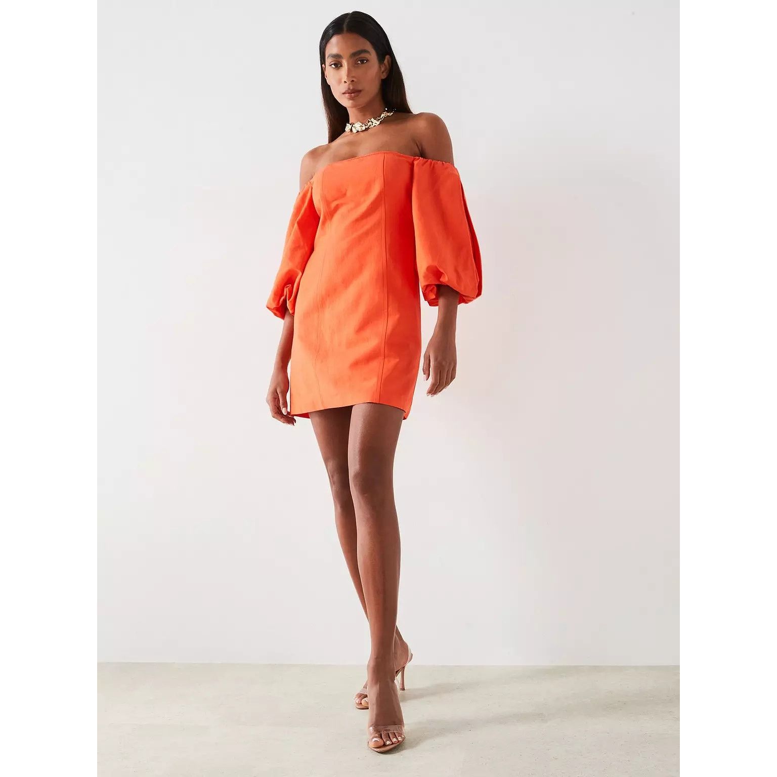 Mango RARE!!! MANGO Boat Neck Short Dress NWT Size M / US 6-8 / IT 42-44 - 17 Thumbnail