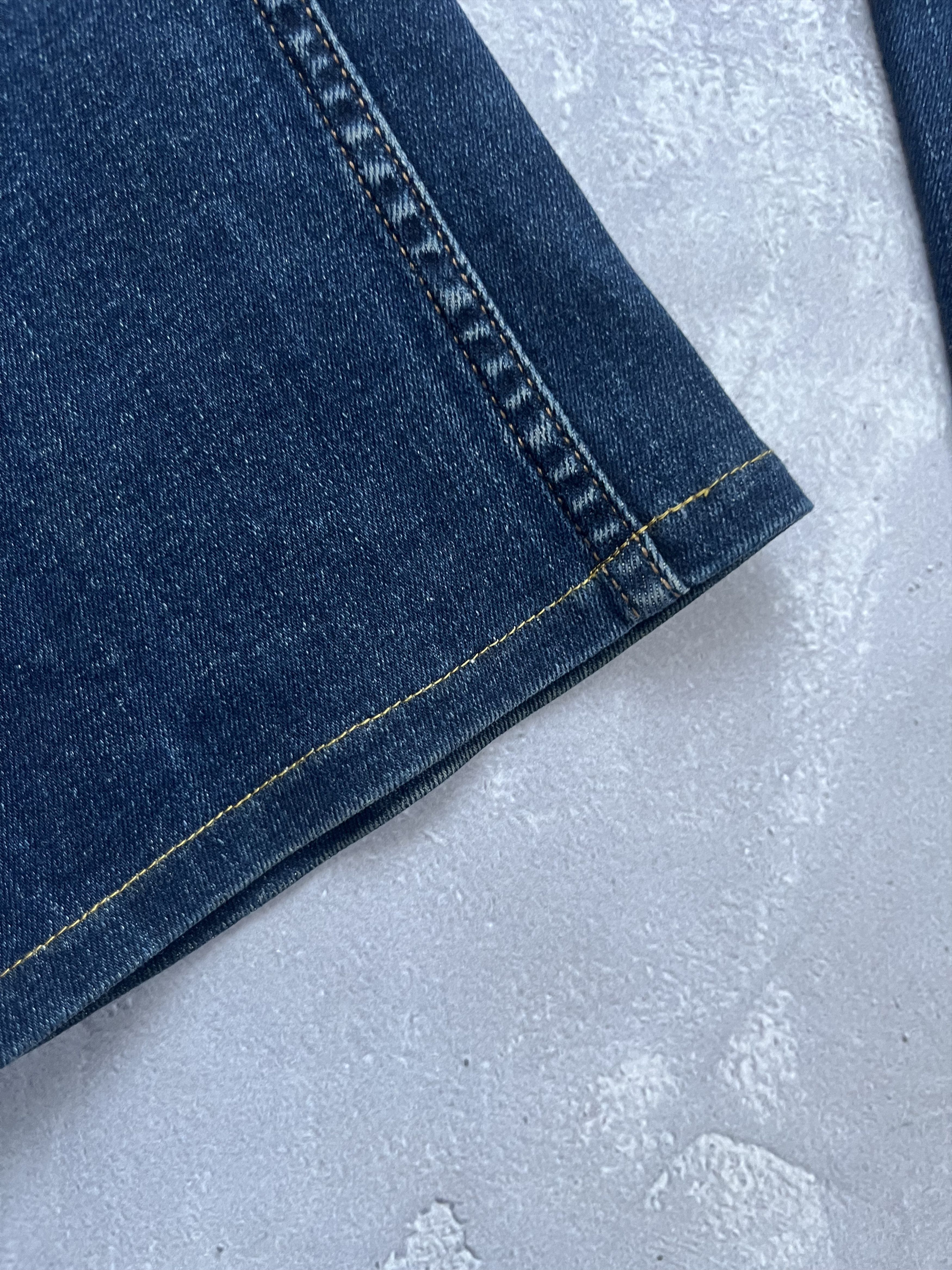 Prada Prada Denim Jeans Women Blue Black Tab Size 29 Size 29" - 6 Thumbnail
