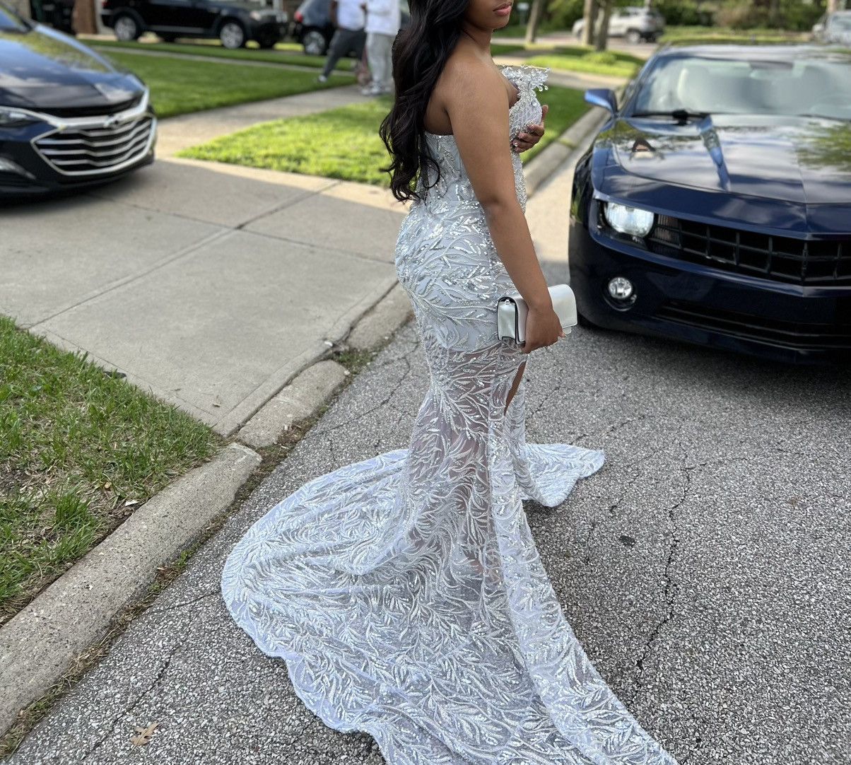 Custommade Prom dress Size M / US 6-8 / IT 42-44 - 3 Thumbnail
