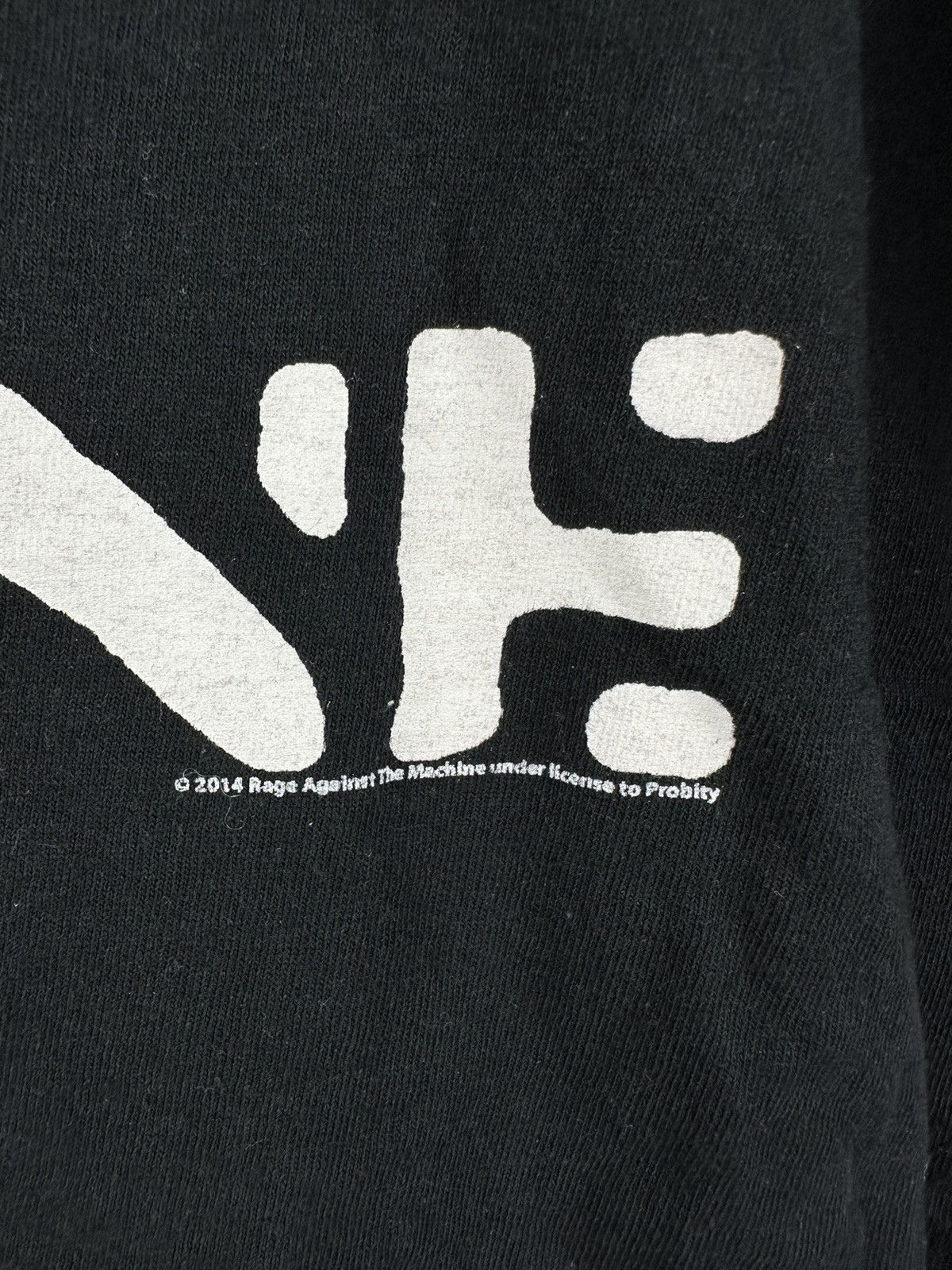 Vintage Rage Against The Machine 2014 T-Shirt Rare