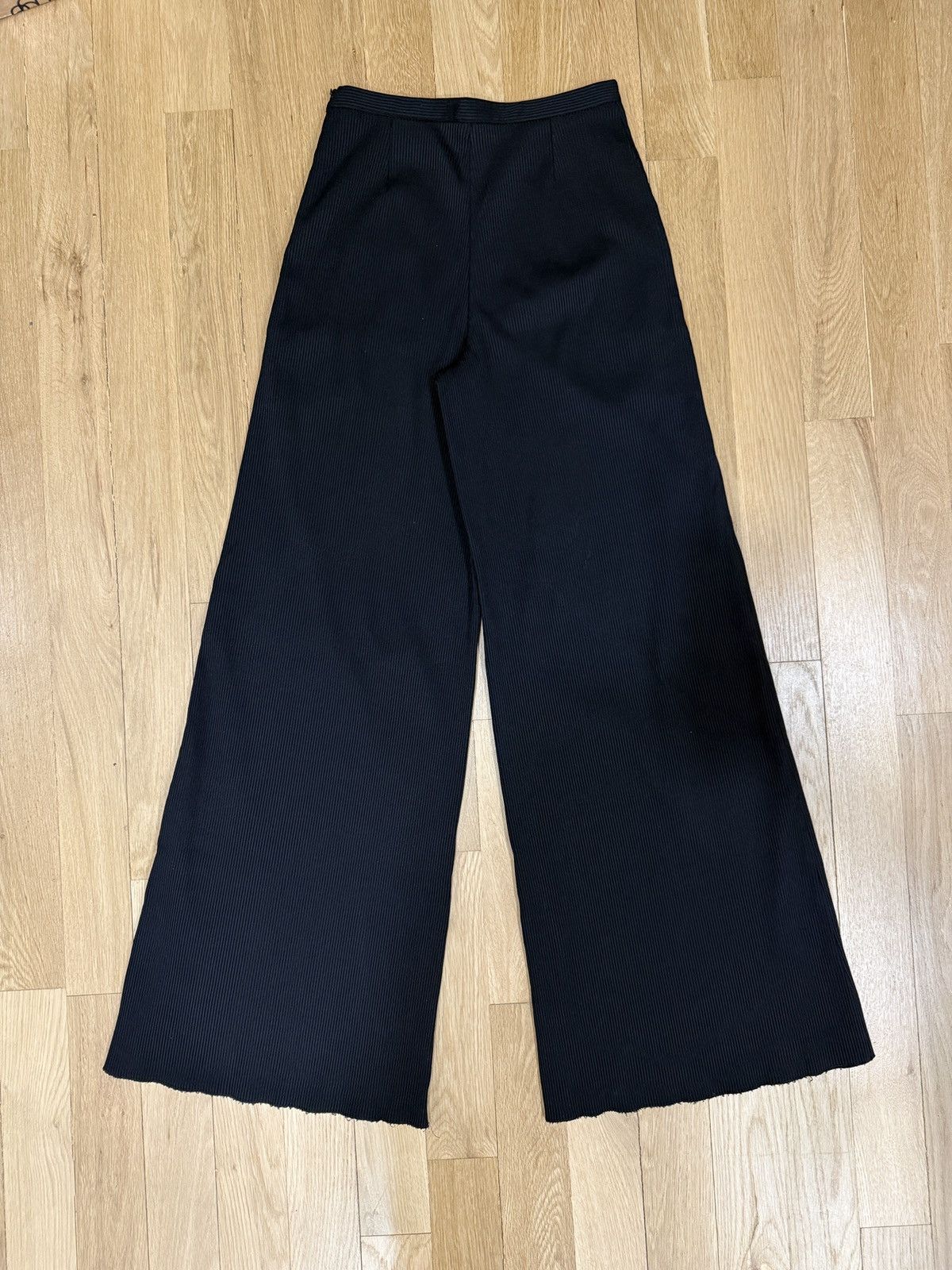 Balenciaga Ribbed Palazzo Pants Size US 30 / EU 46 - 7 Thumbnail