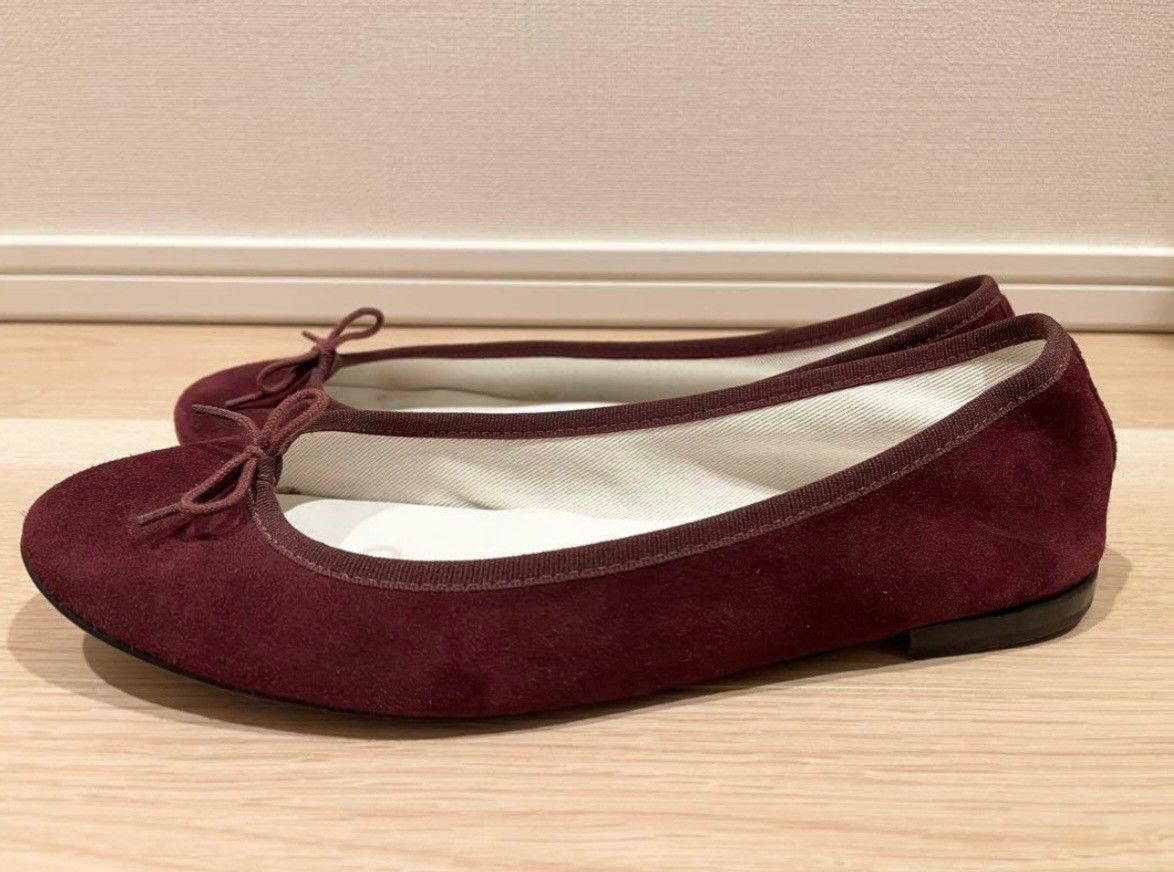Repetto Repetto Cendrillon Burgundy Ballet Flats Size US 10 / IT 40 - 3 Thumbnail