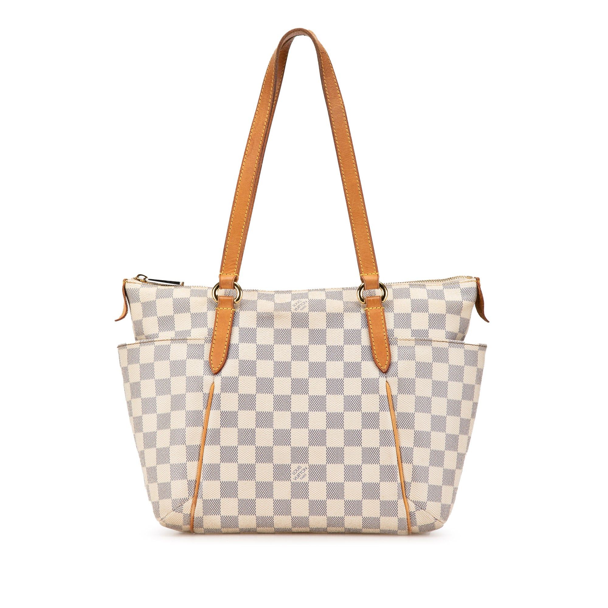 Louis Vuitton Louis Vuitton Damier Azur Totally PM White Size ONE SIZE - 1 Thumbnail