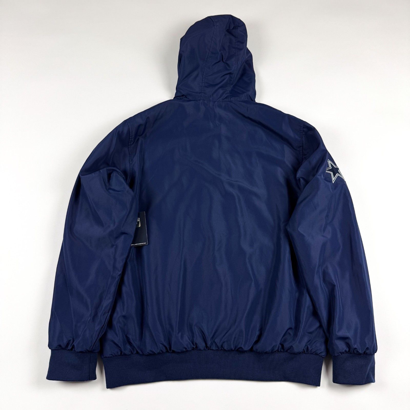 NFL New Dallas Cowboys Windbreaker XL Blue Gray NFL Reversible Size US XL / EU 56 / 4 - 9 Thumbnail