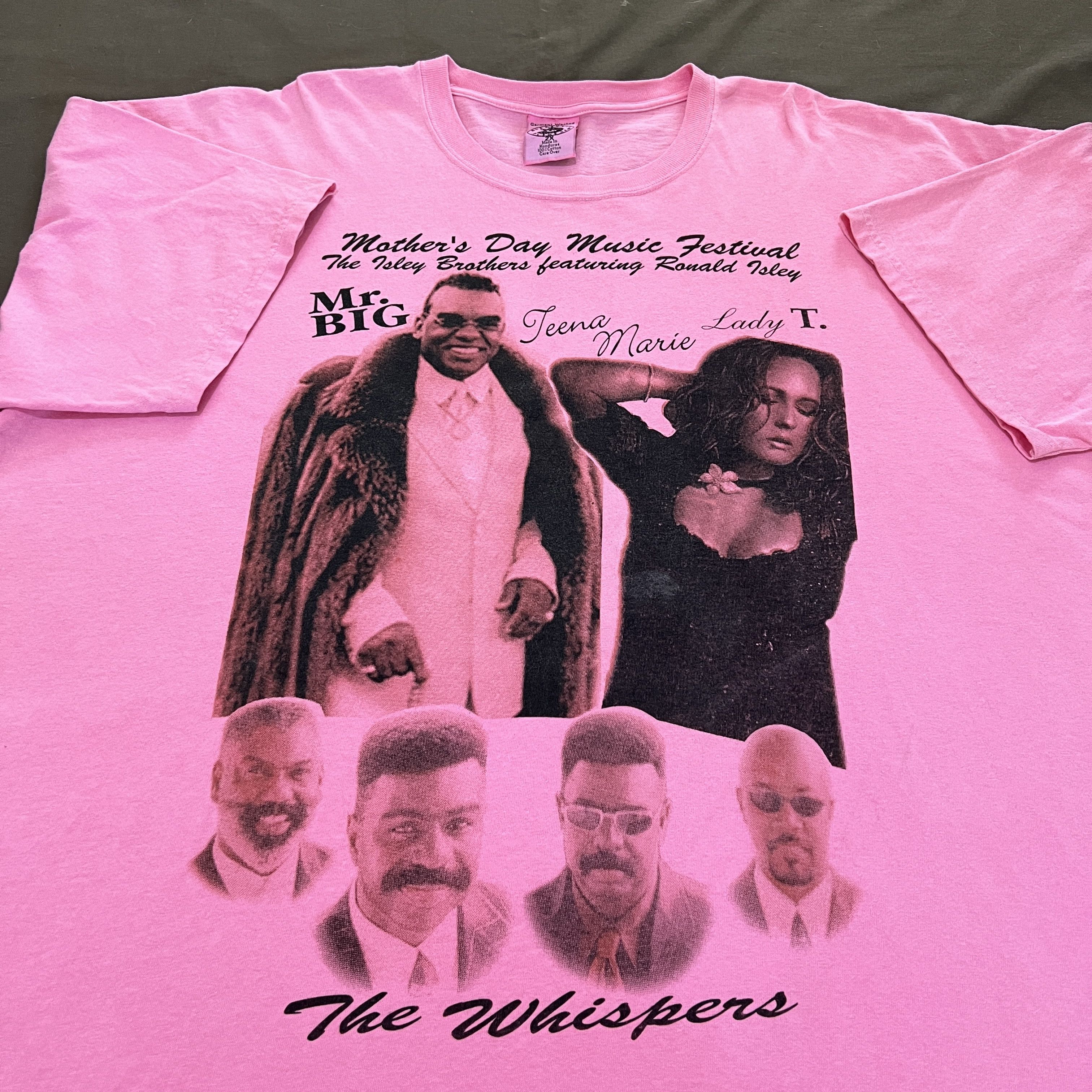 Band Tees × Rap Tees × Vintage Vintage Y2K Teena Marie The Whispers Mr. Biggs 2XL R&B SOUL Size US XXL / EU 58 / 5 - 4 Thumbnail