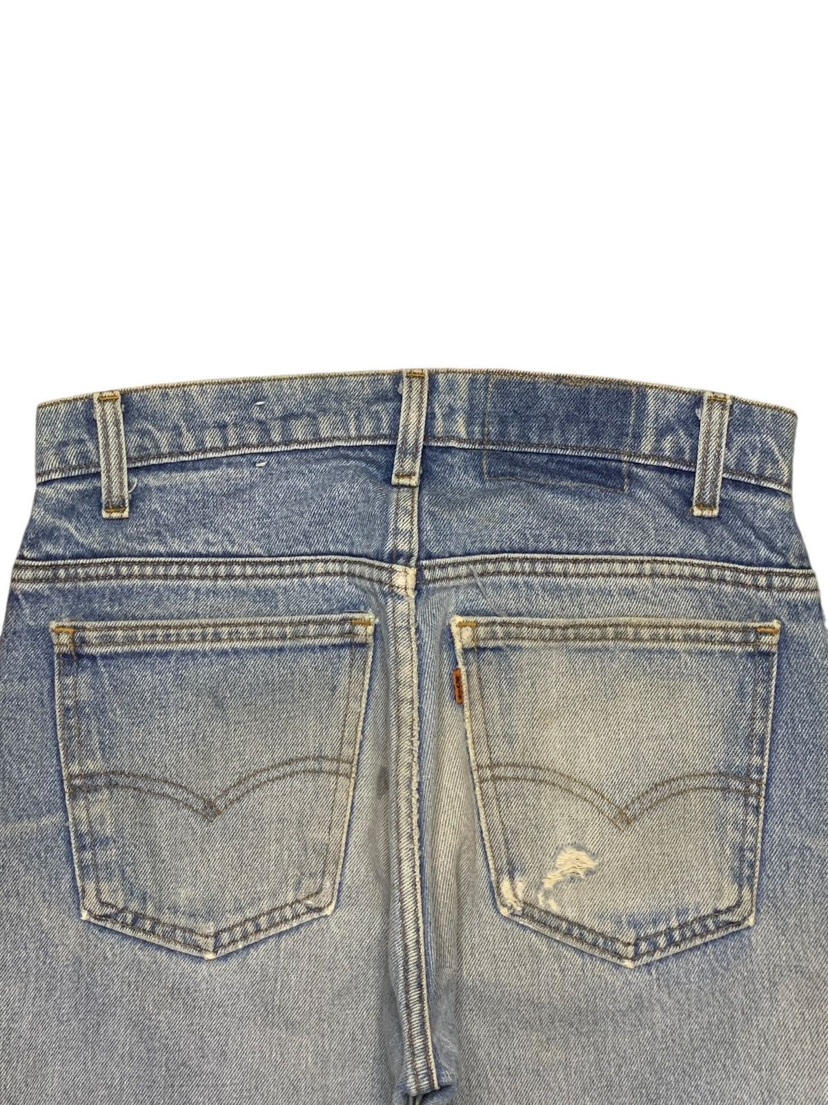 Levi's × Levi's Vintage Clothing Vintage 80s Levis 509 Orange Tab Distressed Mud Wash Jeans Size US 29 - 6 Thumbnail