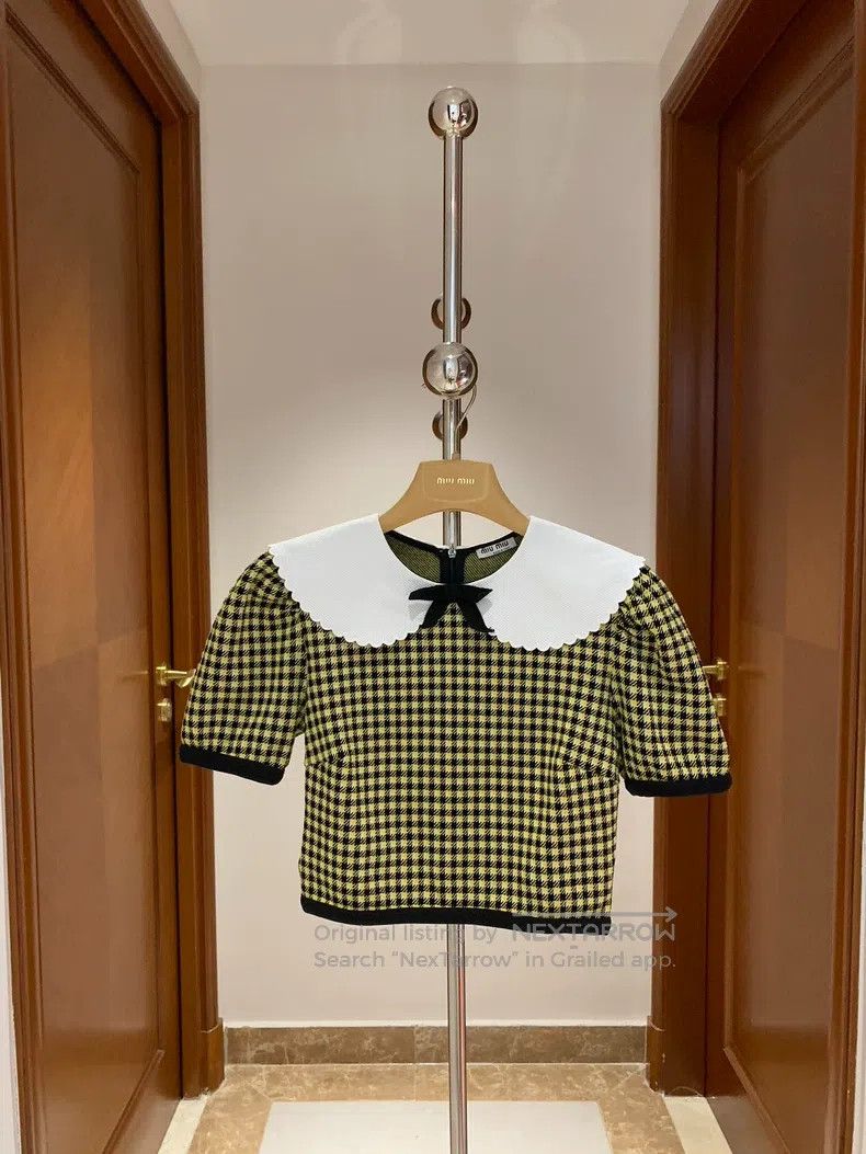 Miu Miu Miu Miu Size s short sleeves Size S / US 4 / IT 40 - 6 Thumbnail