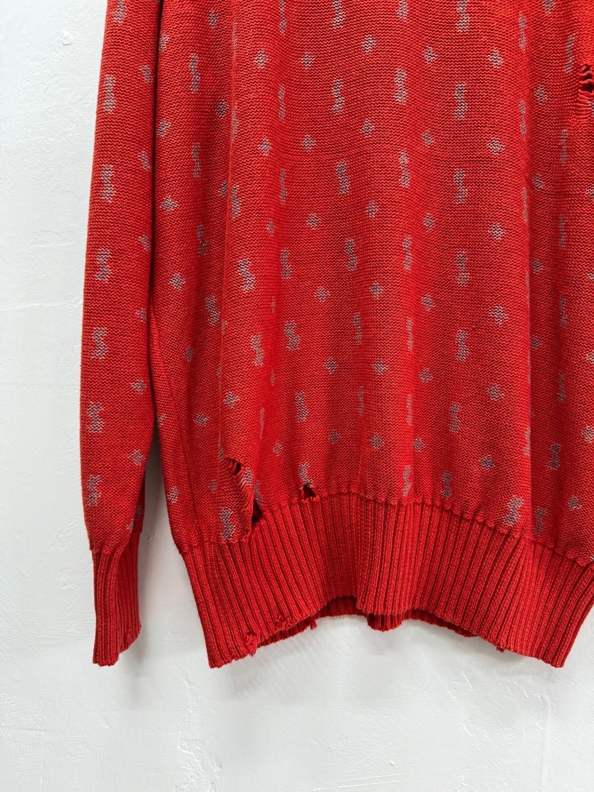 Ksubi new Ksubi mens knit crew jumper all star torch red medium m Size US M / EU 48-50 / 2 - 3 Thumbnail