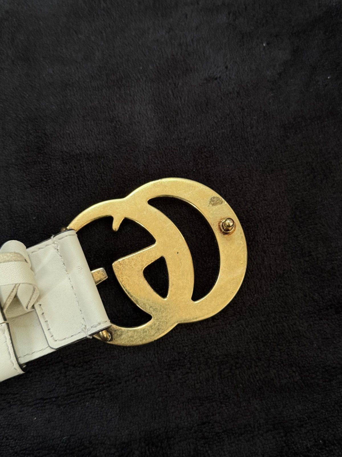 Gucci Gucci GG Web Belt – White Size ONE SIZE - 3 Thumbnail