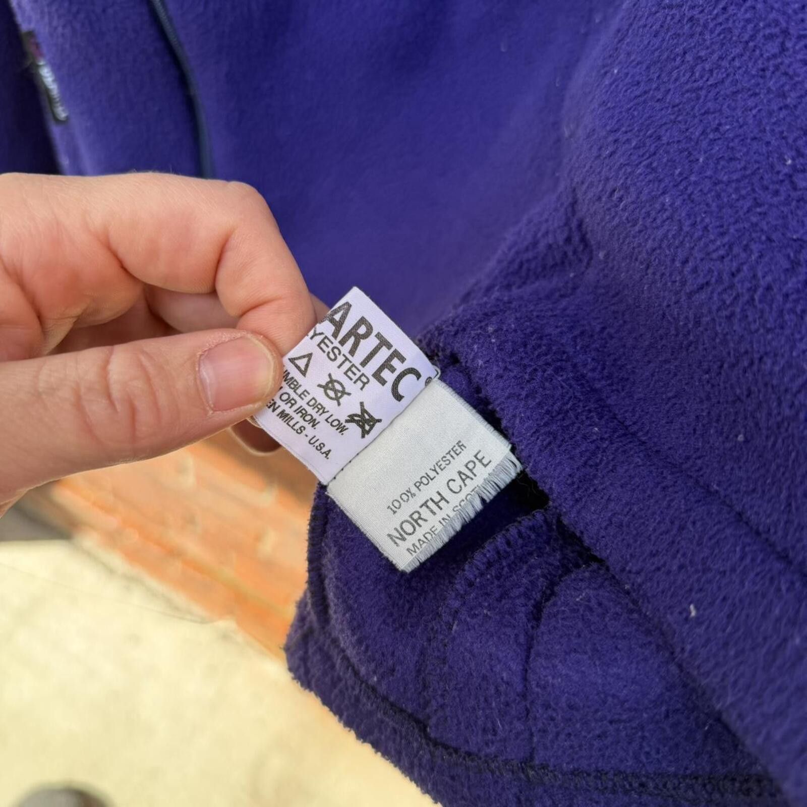 Other vintage north cape pull over fleece anorak sweatshirt L/XL Size US XL / EU 56 / 4 - 8 Thumbnail