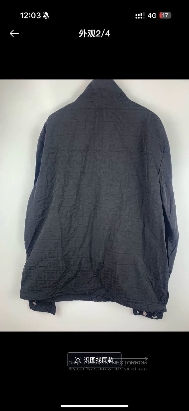 Fendi Fendi Classic FF Monogram Jacket by Secondary Line Size US M / EU 48-50 / 2 - 2 Thumbnail