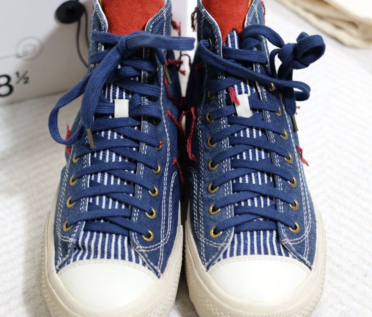 Visvim Visvim Skagway Hi Denim Patchwork Folk （indigo）us8.5 Size US 8.5 / EU 41-42 - 7 Thumbnail