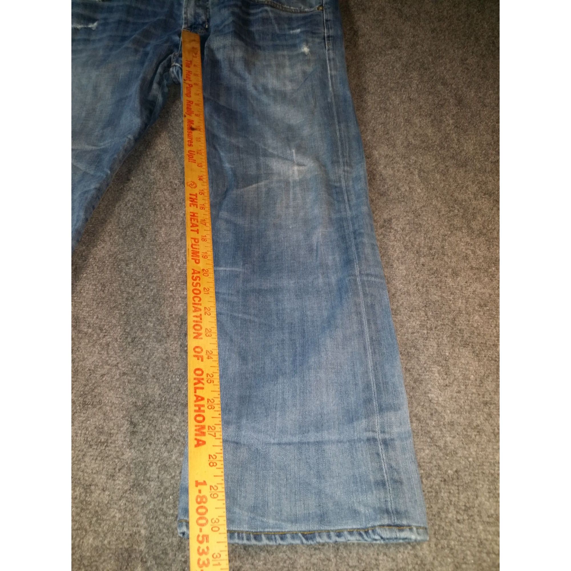 AG Adriano Goldschmied AG Adriano Goldschmied Matchbox Jeans Men Sz 38 Blue Denim M Size US 38 / EU 54 - 2 Thumbnail