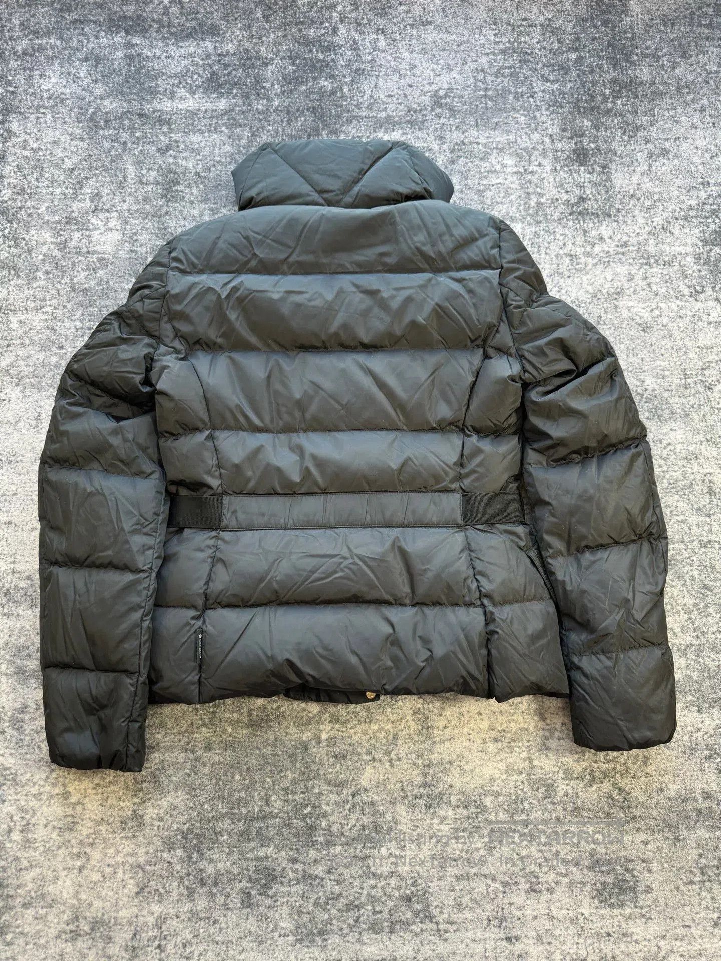 Moncler Moncler Black Diagonal Zipper Down Jacket. Size S / US 4 / IT 40 - 2 Thumbnail