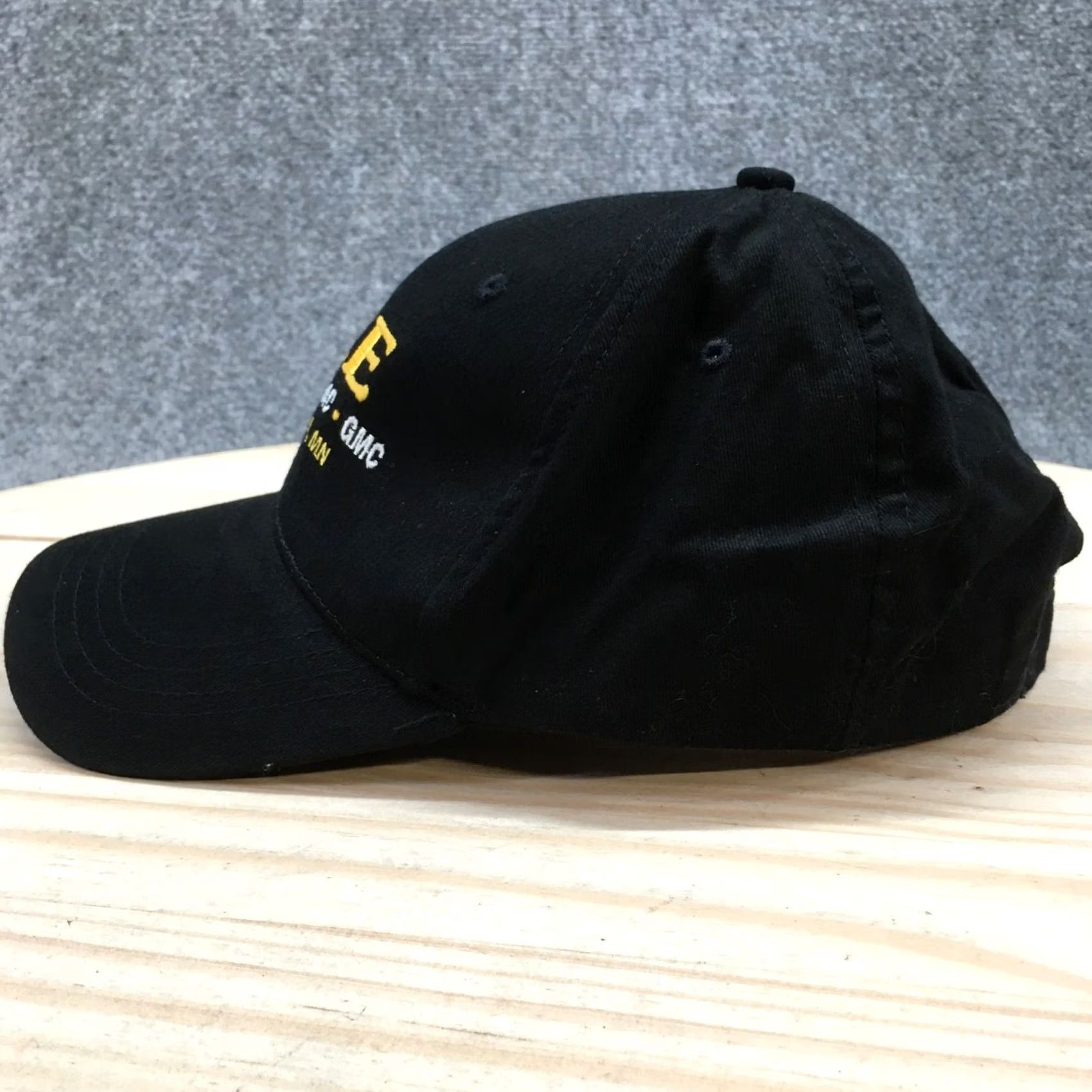 Lee LEE Alexandria MN Baseball Cap Hat Mens Black Embroidered Logo Curved Brim Size ONE SIZE - 4 Thumbnail