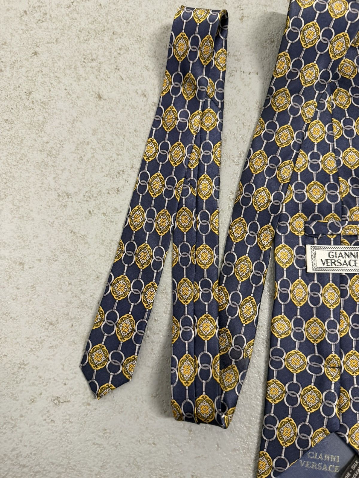 Versace Vintage Gianni Versace Silk Tie Size ONE SIZE - 5 Thumbnail