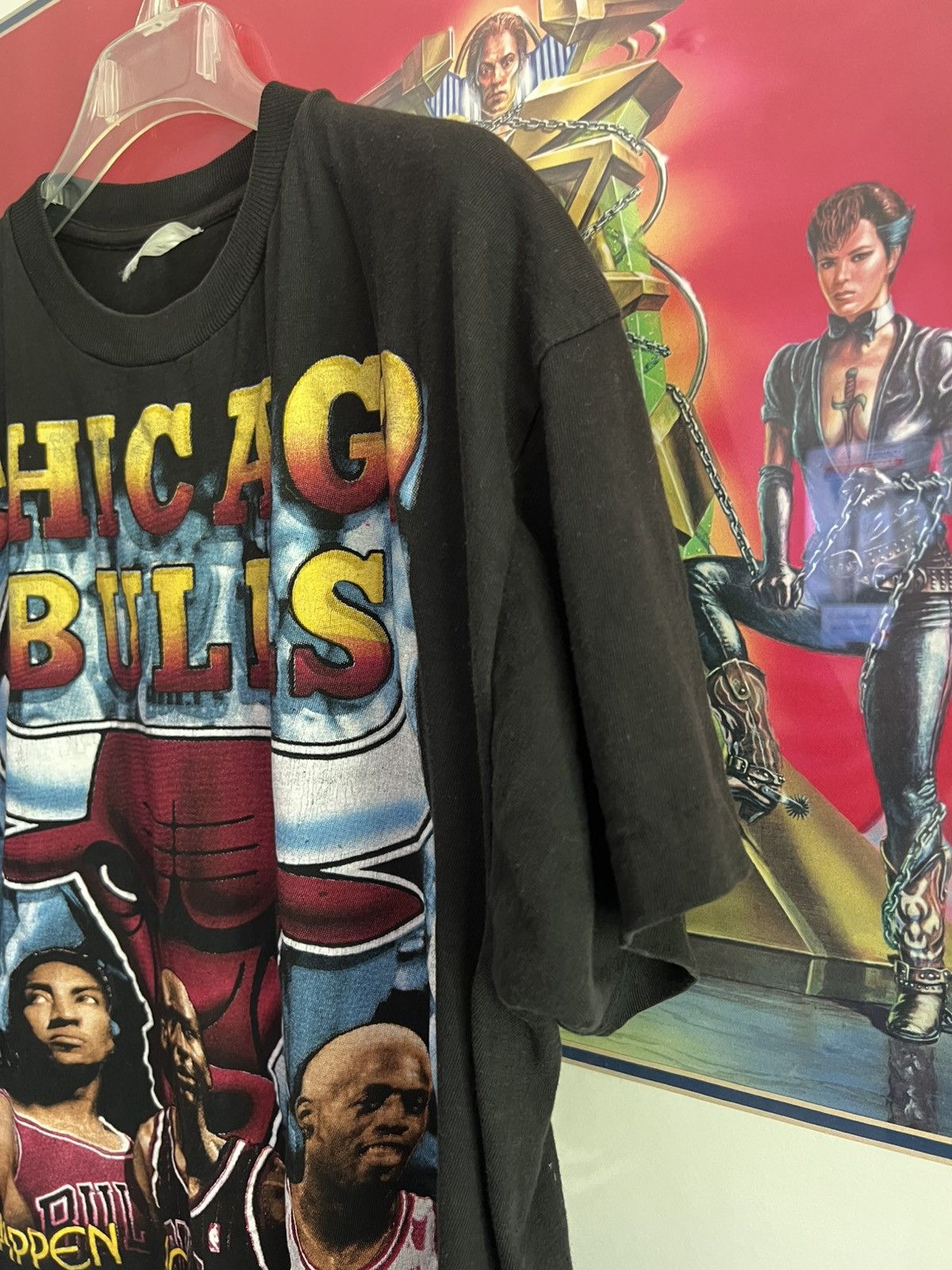 Rap Tees Vintage Chicago Bulls Rap Tee T Shirt XL BAYCLUB Tag Size US XL / EU 56 / 4 - 3 Thumbnail