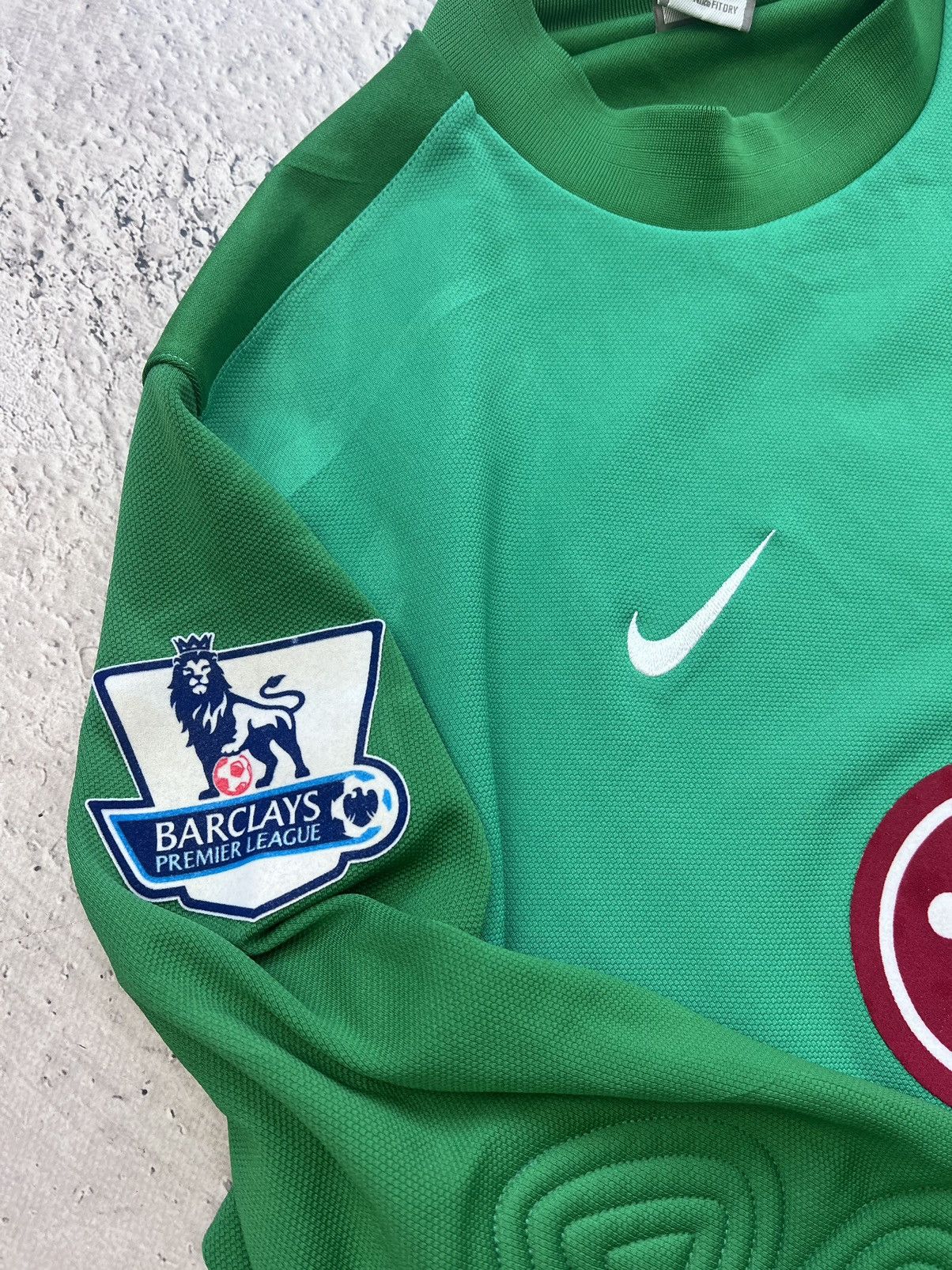 Nike × Vintage 09/10 Fulham Jersey goalkeeper ZUBI blokecore long sleeve Size US XL / EU 56 / 4 - 6 Thumbnail