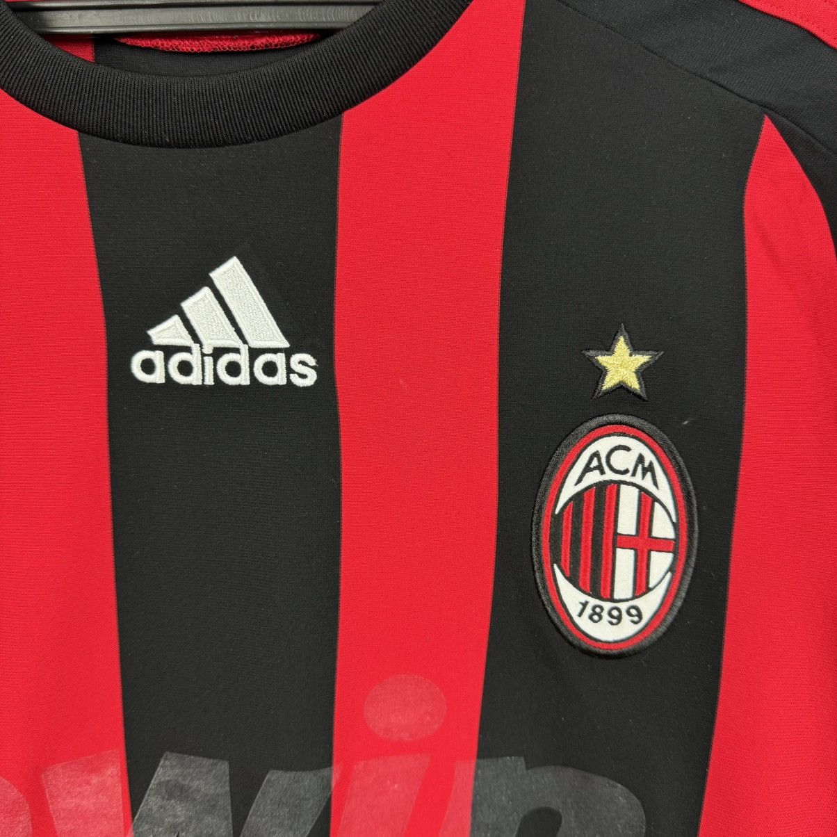 Adidas × Vintage Vintage AC Milan Long Sleeves Jersey bwin 2008 Size US S / EU 44-46 / 1 - 3 Thumbnail