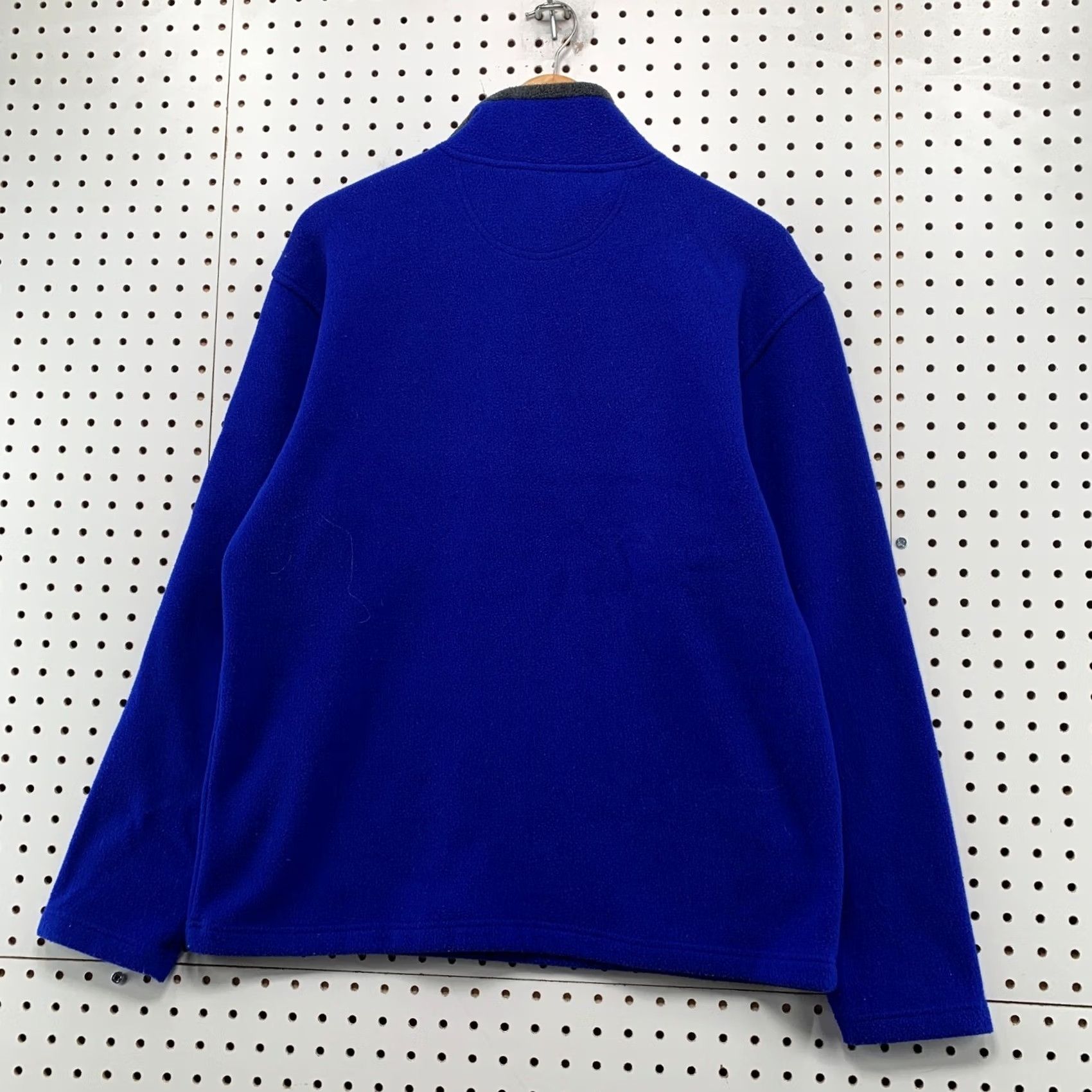 Gap Vintage Gap Fleece Pullover Mock Neck Quarter Zip Blue Pocket Y2K Mens Medium Size US M / EU 48-50 / 2 - 2 Thumbnail