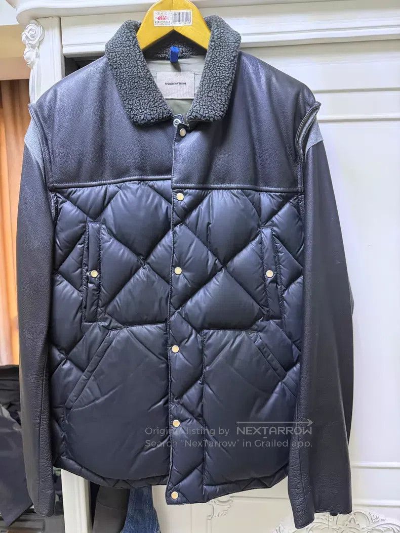 Undercover Undercover Lamb wool collar split leather down jacket Size US L / EU 52-54 / 3 - 1 Thumbnail