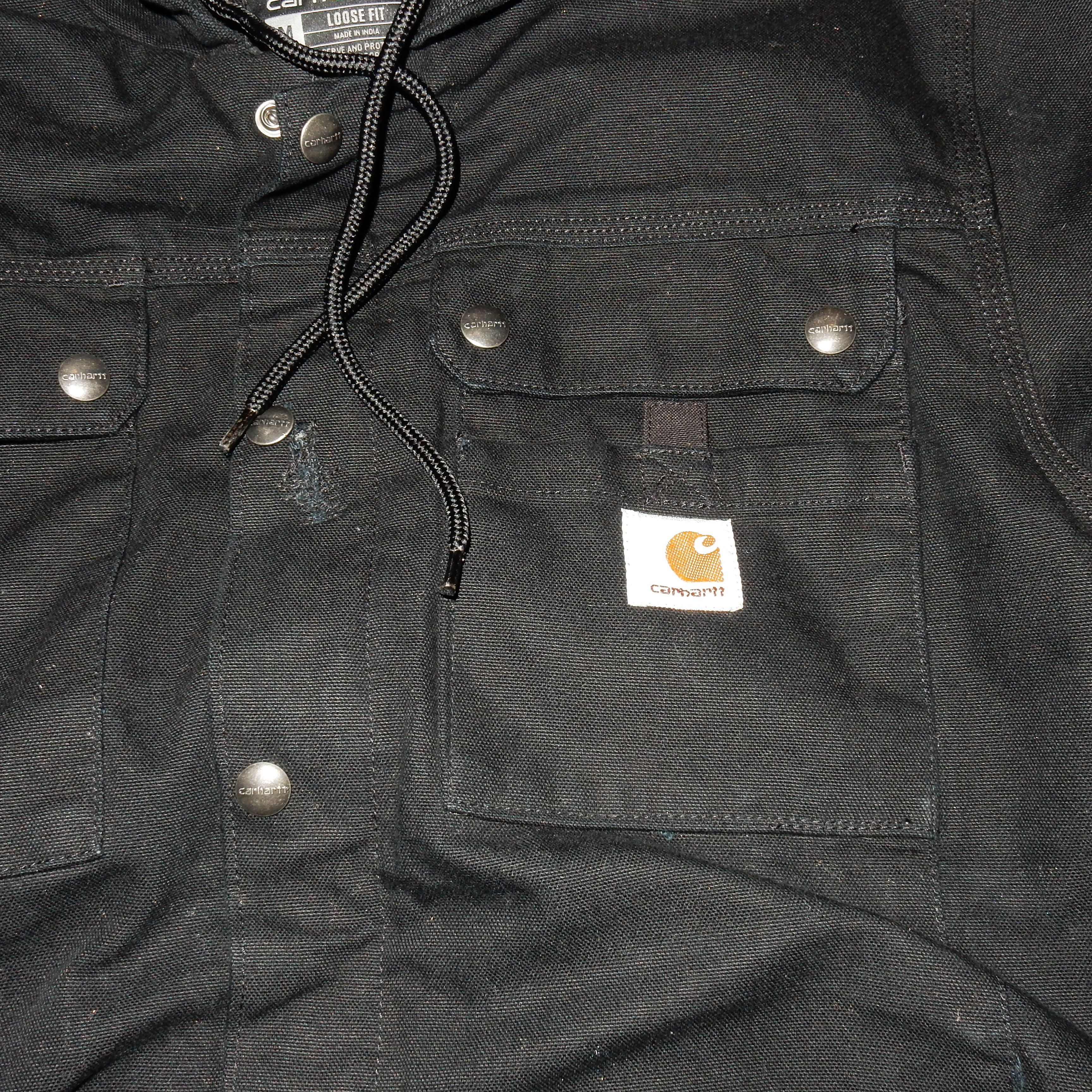 Carhartt × Vintage Carhartt workwear loose black jacket - M Size US M / EU 48-50 / 2 - 5 Thumbnail