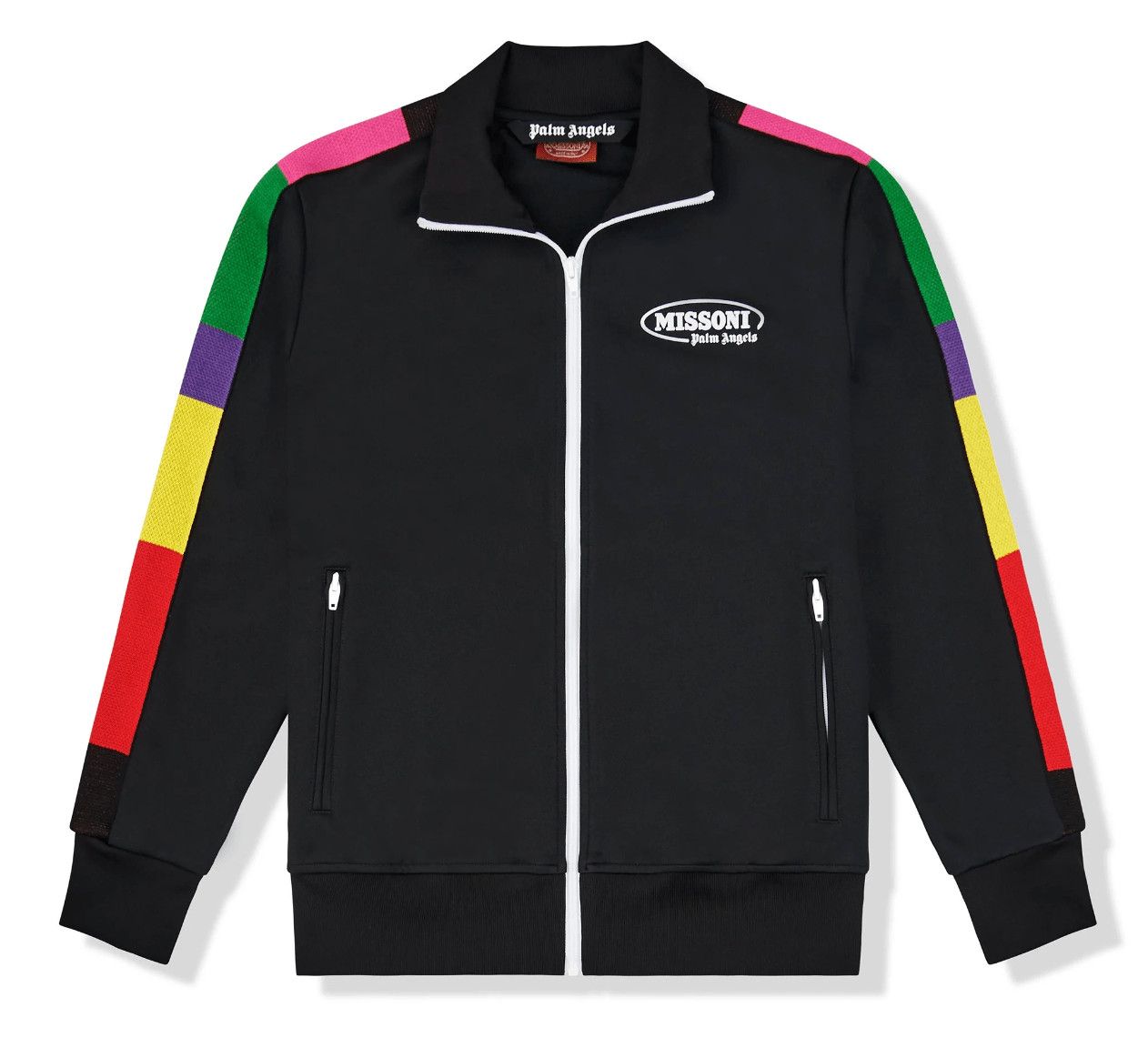 Palm Angels x Missoni Track Jacket Black Size US XS / EU 42 / 0 - 1 Thumbnail