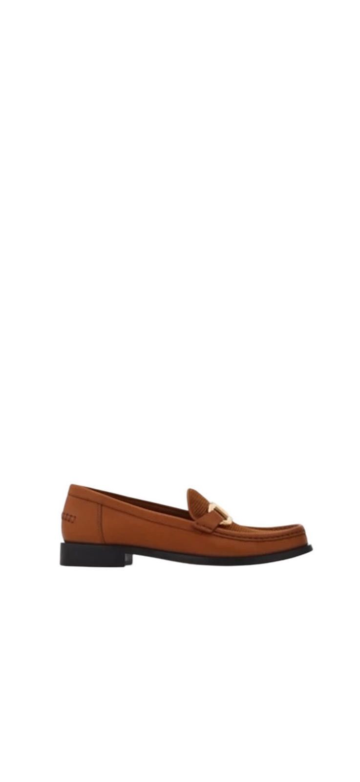 Salvatore Ferragamo Ferragamo Gancini Ornament Moccasin Size US 7.5 / IT 37.5 - 1 Thumbnail