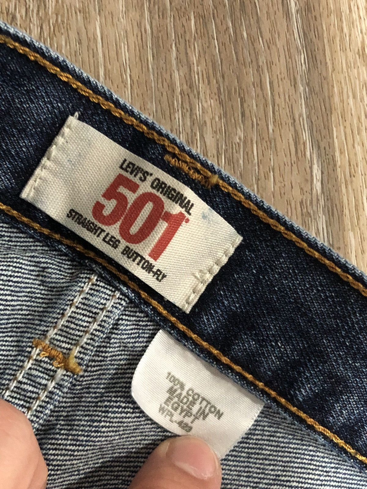 Levi's × Levi's Vintage Clothing × Vintage Y2K Levi’s 501 XX Jeans Size US 33 - 6 Thumbnail