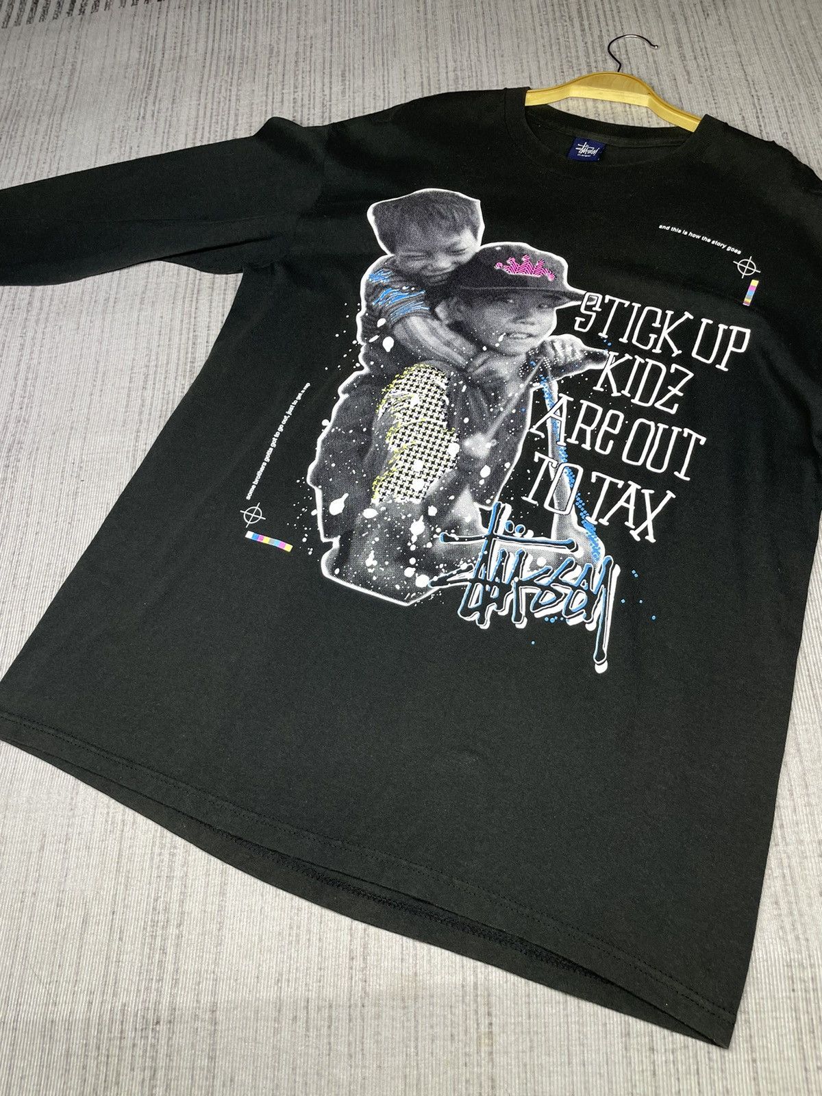 Stussy Vintage Stussy Stick Up Kidz Are Out To Tax Size US L / EU 52-54 / 3 - 6 Thumbnail