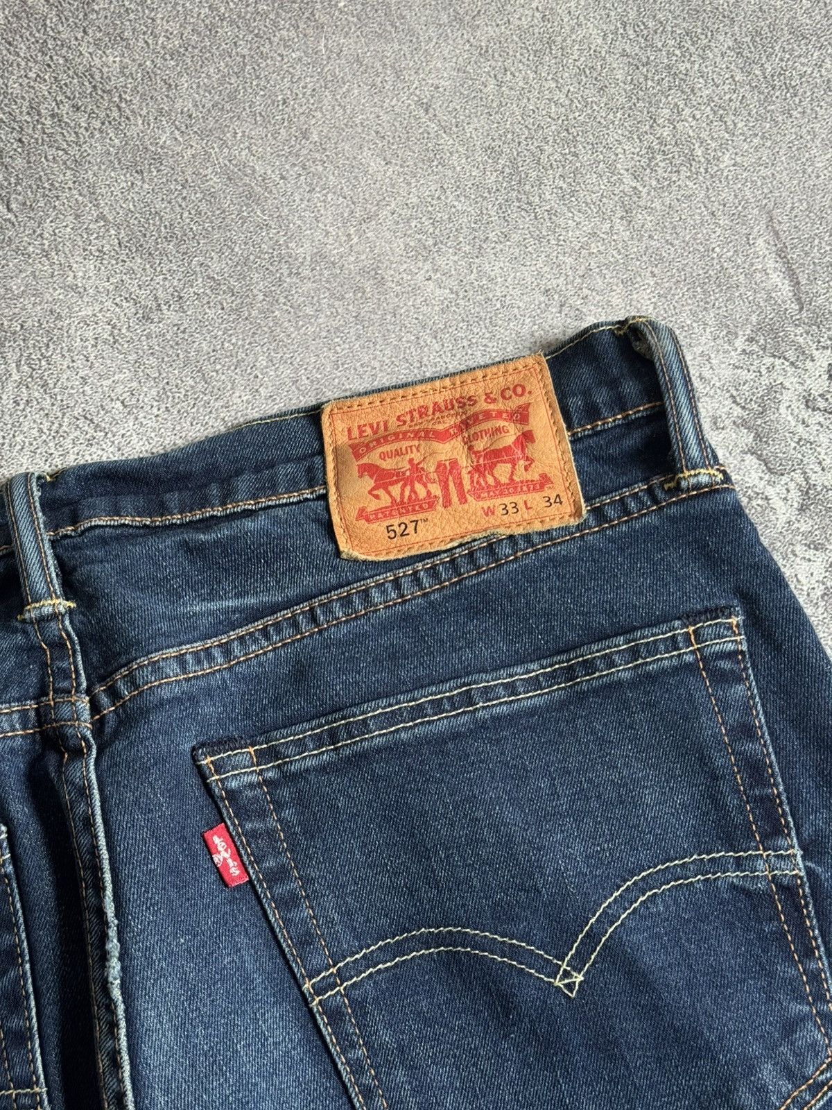 Levi's Levi’s 33/34 527 flared denim pants jeans trousers Y2K blue Size US 33 - 8 Thumbnail